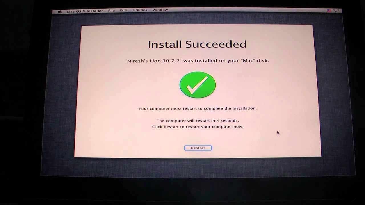 Mac Os X Lion Dmg Install